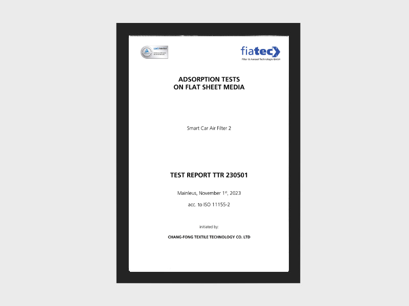 ISO11155-2  道路車輛乘客艙空氣篩檢程序